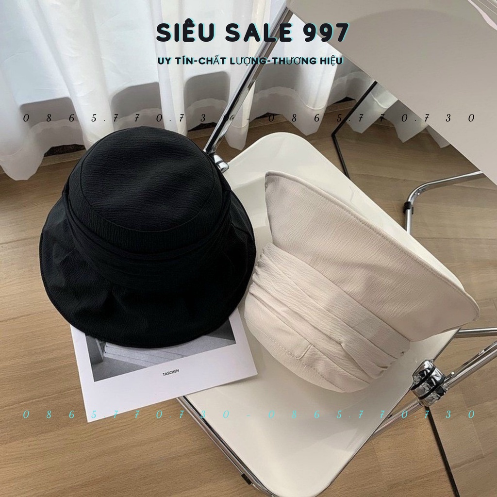 NÓN VÀNH QC XẾP LI DỄ THƯƠNG VẢI DÀY CÓ DÂY ĐIỀU CHỈNH DỄ MANG