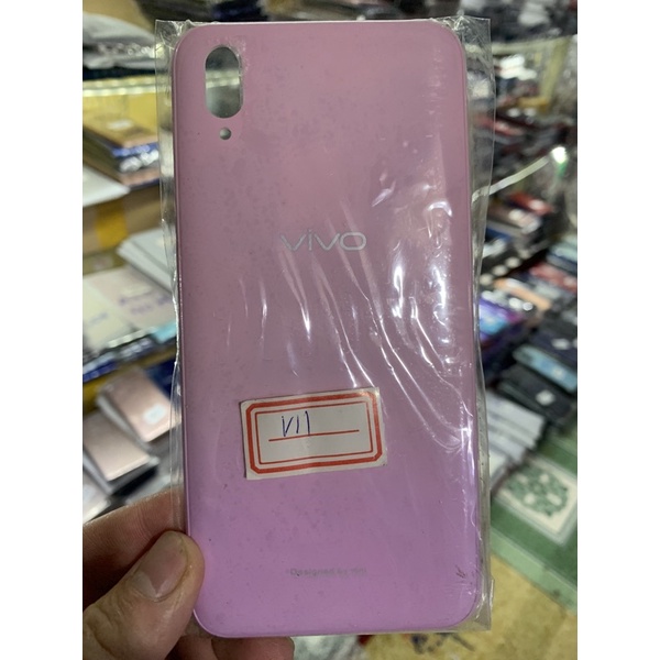 Bộ vỏ điện thoại zin hãng V11 (gồm lưng, sườn ,phím nguồn và phím âm lượng, kính camera )