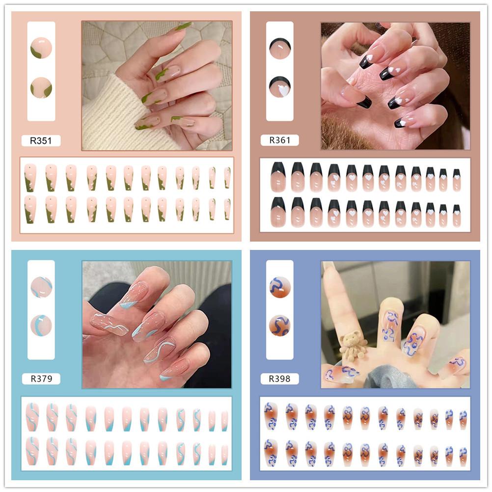 Móng Tay Giả Phong Cách Âu Mỹ Thời Trang