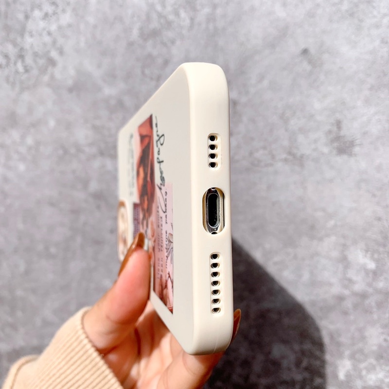 Ốp Lưng Basic Camera Nổi -  Champagne Rose