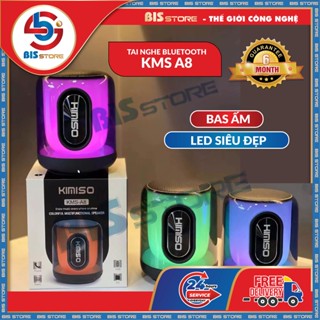 Loa Bluetooth KMS A8 - Led Đẹp, Bass Ấm - Bảo Hành Chính Hãng