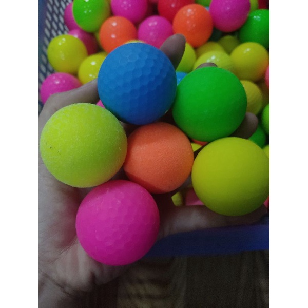 Bóng Golf Màu 2 Lớp Chất Lượng Tốt, Bóng Golf Dành Cho Sân Tập/ Goler Tập Tại Nhà