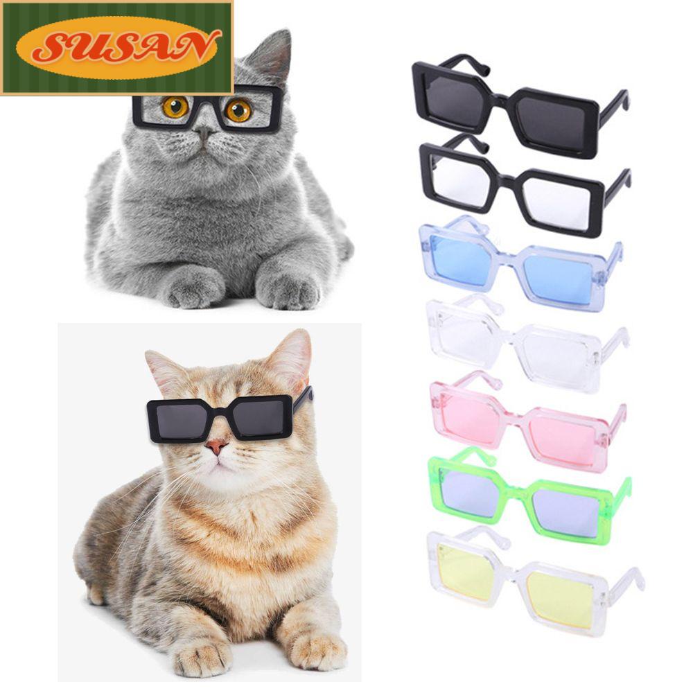 Kính mát gọng vuông bằng nhựa trang trí cho búp bê Blythe