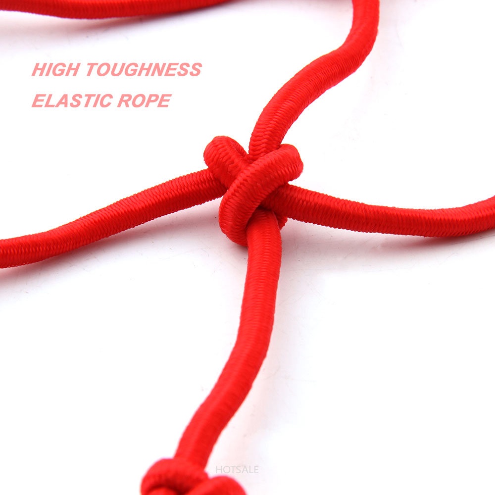 Lưới Giữ Hành Lý / Mũ Bảo Hiểm 40x40cm 6 Móc Co Giãn Tiện Dụng