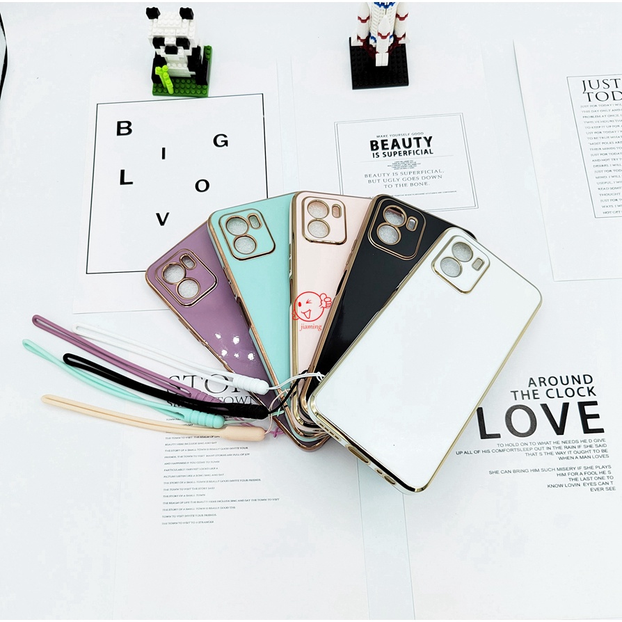 Ốp Điện Thoại Silicon Dẻo Tráng Gương 6D Sang Trọng Cho OPPO A96 A97 5G A52 A72 A92 Reno 2Z 2F 6Z 7Z 7 4G 5G F9 Pro F11