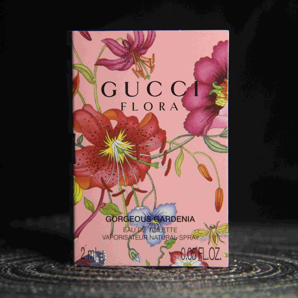 Nước hoa mini Gucci Flora by Gucci Gorgeous Gardenia 2ml nhỏ nữ nam Hương thơm