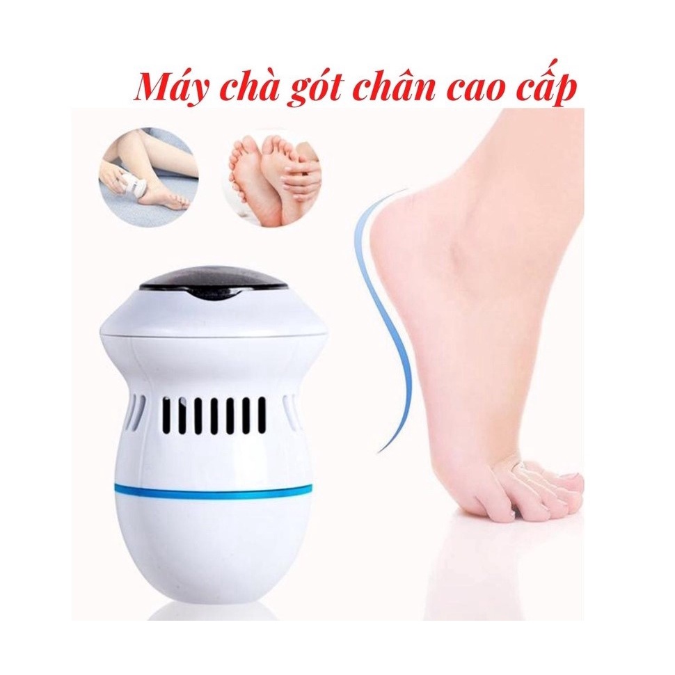 Máy Chà Gót Chân, loại bỏ chai gót chân, tế bào chết tại Nhà, tiện dụng, an toàn. Sạc Pin Tích Điện - Loki