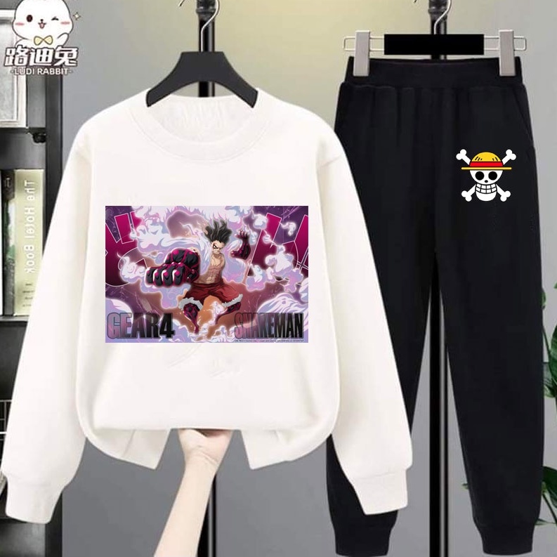 Bộ quần áo Luffy One piece  freeship  áo Đảo hải tặc dành cho fan luffy IN HÌNH THEO YÊU CẦU