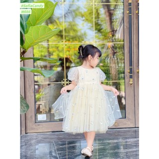 ĐẦM REN THÊU HOA SOFIA CANDY