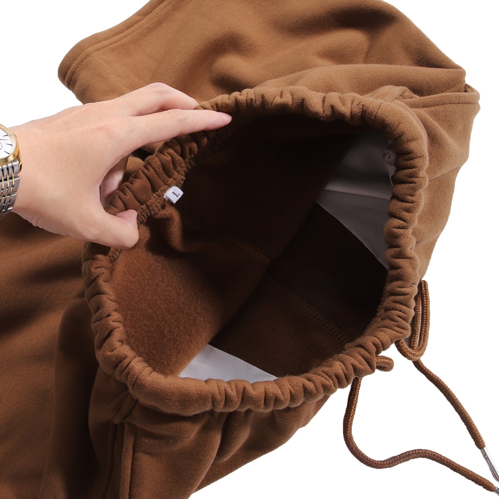Quần Short Thun Unisex Rút Dây Thời Trang Dáng Rộng Hai Màu Nâu Và Xám