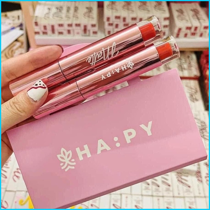 Son kem lì kháng nước Happy , Son Hapy H04, H05, Kem li Ha:py H09, h06