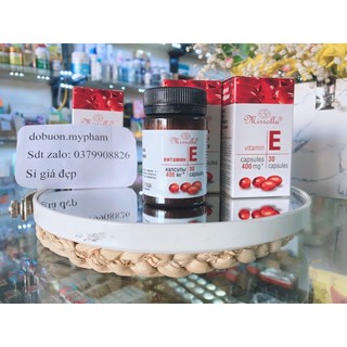 Vitamin e đỏ Nga ✅ Viên uống đẹp da vitamin đỏ Nga, hàm lượng 270 mg và 400mg