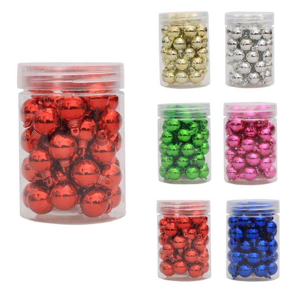 YIYU Quả Cầu Treo Trang Trí Cây Thông Giáng Sinh Năm Mới DIY