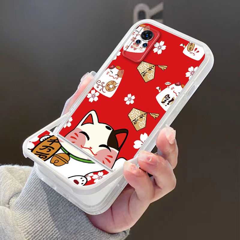 Ốp Điện Thoại Silicone Mềm Trong Suốt Chống Sốc In Hình Nhân Vật Stitch Năm Mới 2023 Cho iPhone 14 11 13 12 Pro Max plus