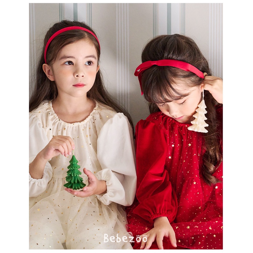 Váy nhung voan lấp lánh Bebezoo cho bé gái BEB4OP105