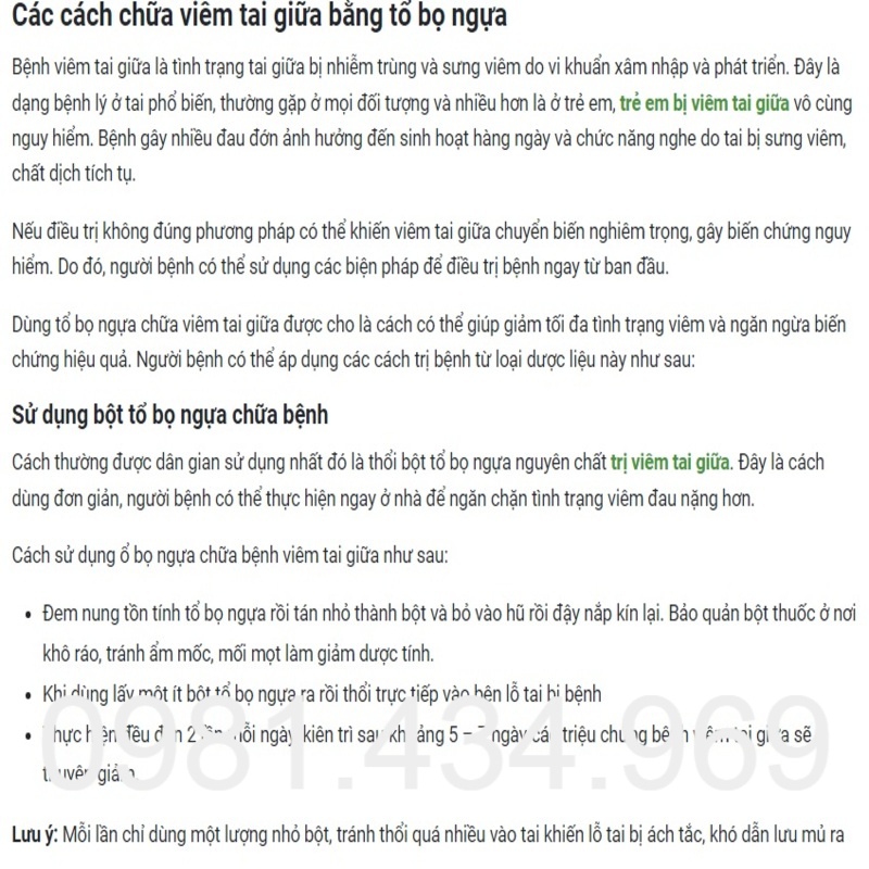 Tang Phiêu Tiêu  khô Mủ tai