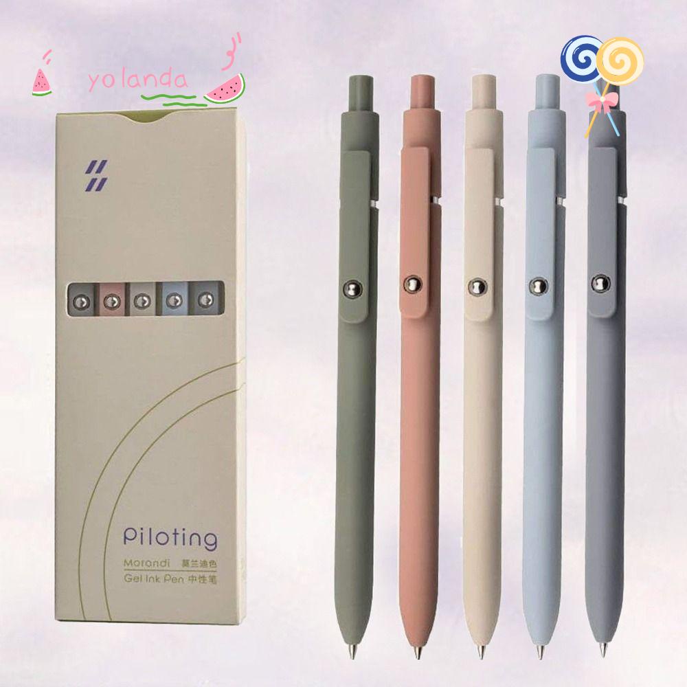 Bộ 5 Bút Bi Ngòi 0.42mm Chất Lượng Cao