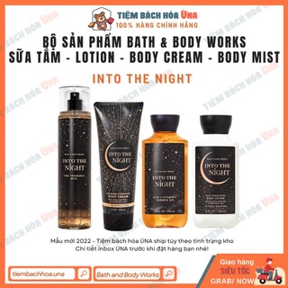 [Bill US] Into the night | Bộ Sản Phẩm sữa tắm dưỡng thể xịt thơm toàn thân Bath and Body Works (BBW)