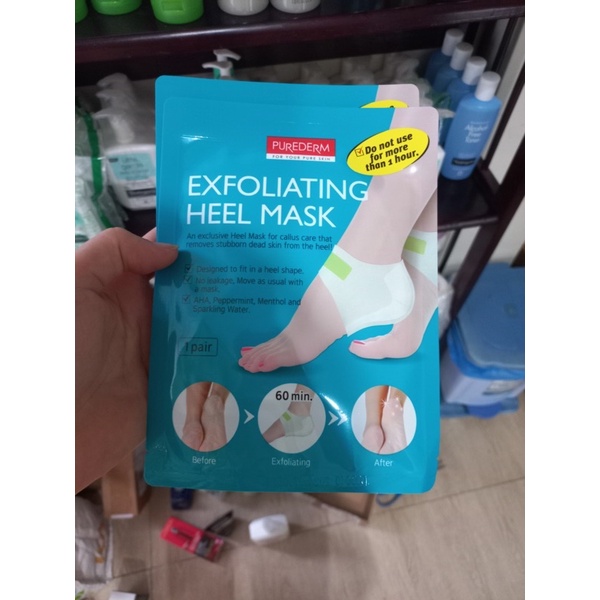 Set Peel da gót chân PUREDERM FOOT PEELING MASK