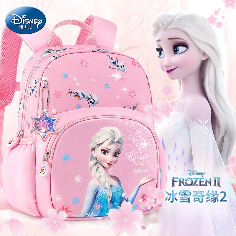 Balo Đi Học Họa Tiết Công Chúa Elsa Disney Dễ Thương Cho Bé Gái Mẫu Giáo 3-5 Tuổi