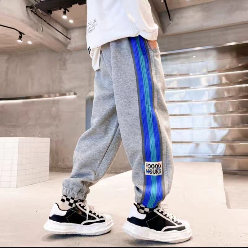 Quần jogger nỉ da cá bé trai, bé gái hàng Quảng Châu sz đại