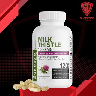 Thải độc - bổ gan | bronson milk thistle seed extract - chính hãng - suppcare
