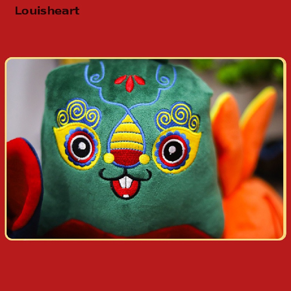 Louisheart Thỏ Nhồi Bông Thiết Kế Phong Cách Trung Hoa Xinh Xắn