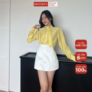Bbstore's áo sơ mi tiểu thư tay dài công sở -a1309