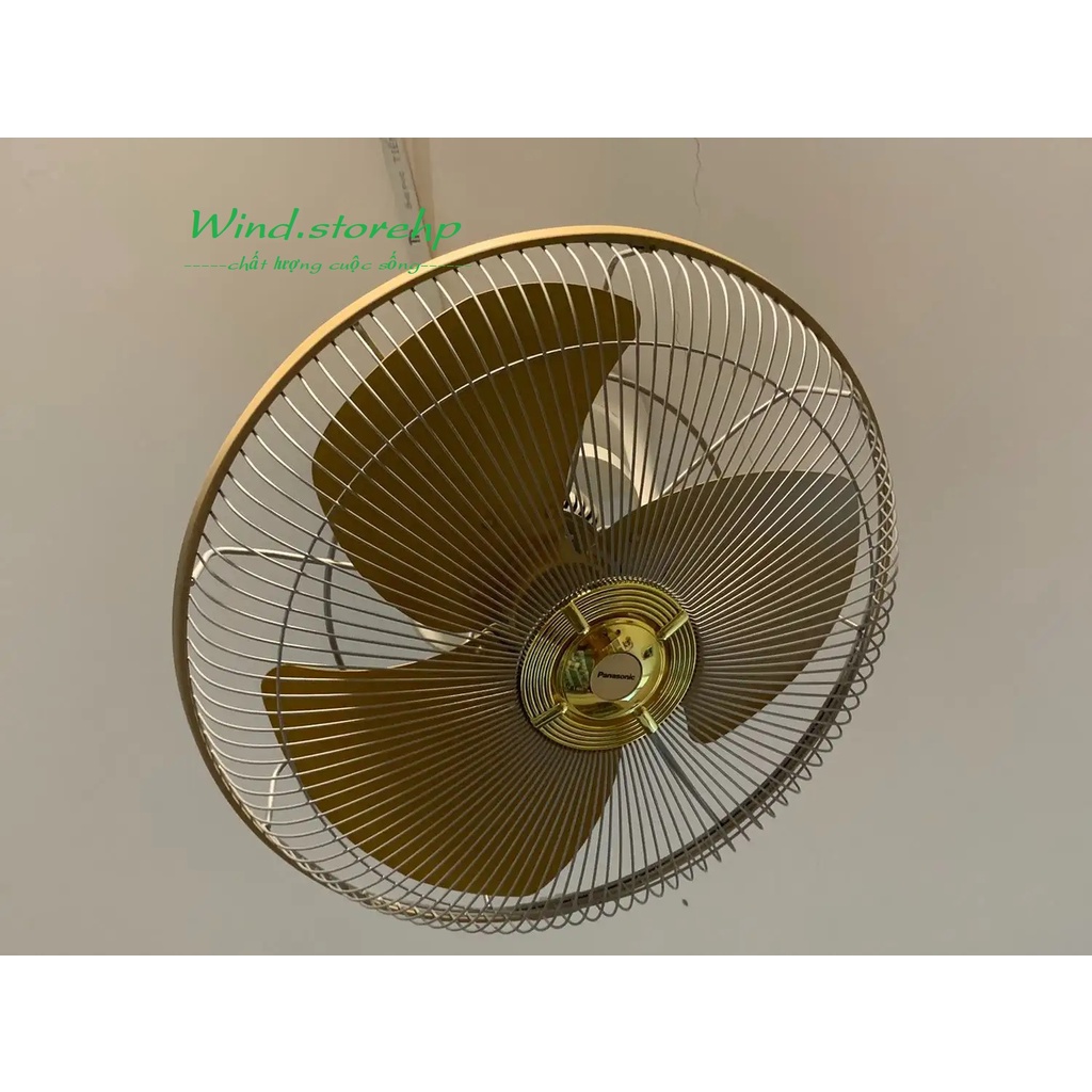 Quạt đảo trần Panasonic F-409QGO Màu Vàng - Hàng Chính Hãng - F409QGO / F409Q / F-409Q