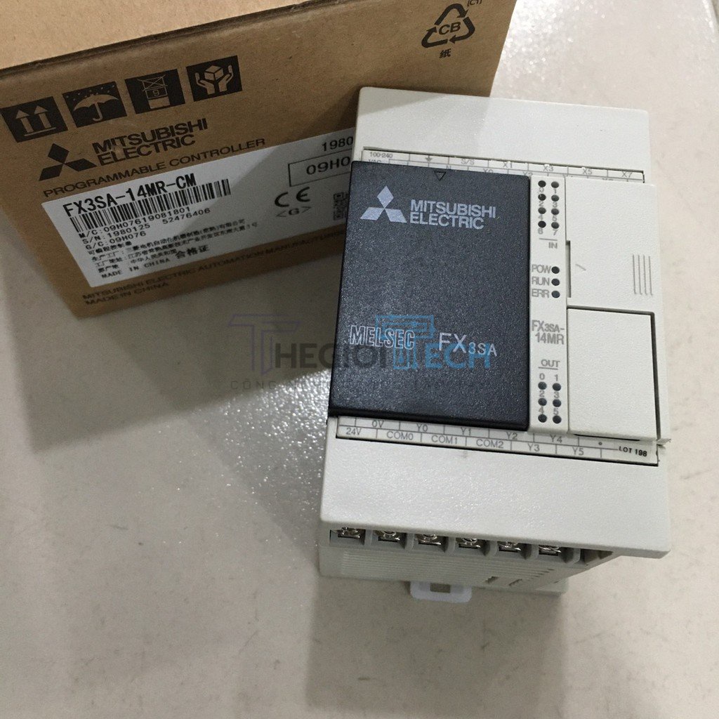 Bộ lập trình PLC Mitsubishi FX3SA-14MR-CM