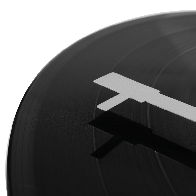 Đồng Hồ Vinyl Treo Tường Hình Đĩa Than Phong Cách Châu Âu Cổ Điển Trang Trí Quán Cà Phê / Bar zjvn