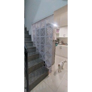 Vách ngăn treo hoa văn trang trí phòng khách kt 29*29 mẫu 1-22