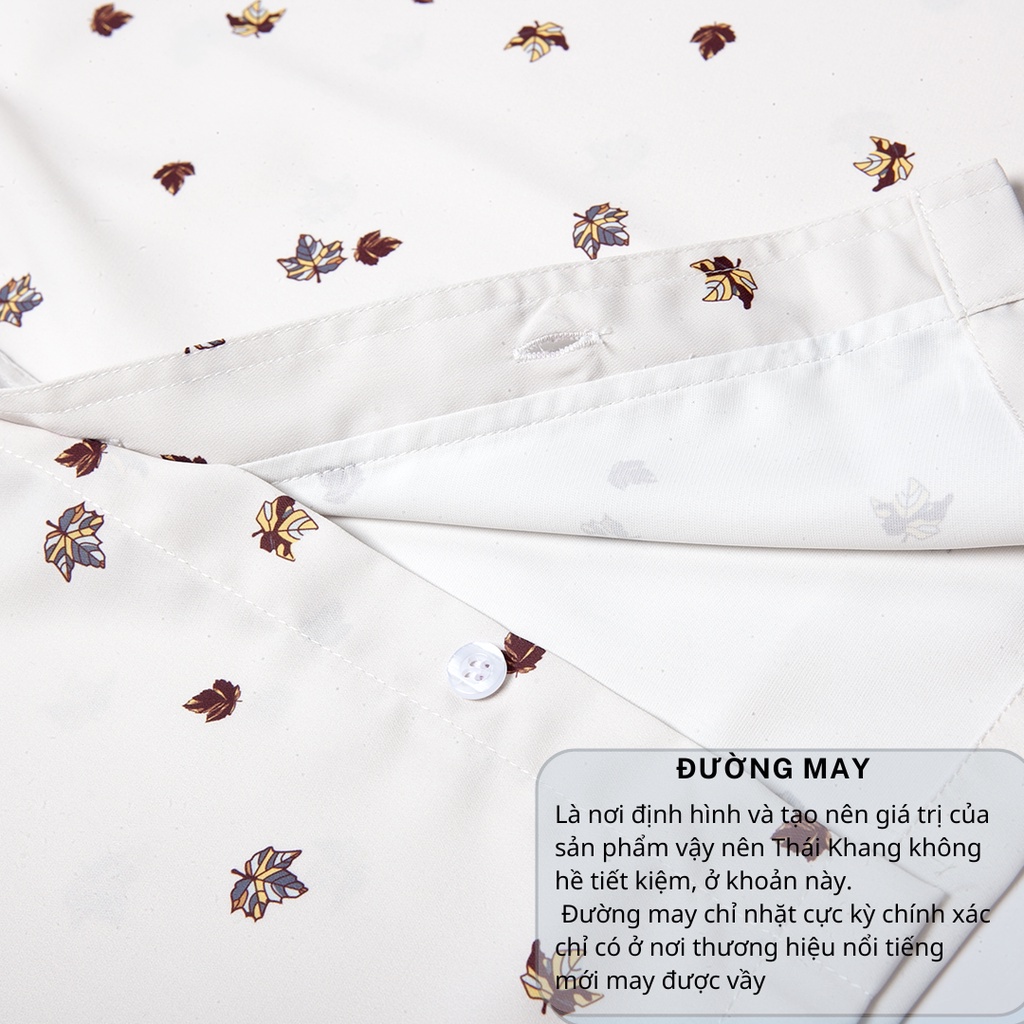 Áo sơ mi nam trung niên cao cấp vải lụa mango mềm mịn co giãn form rộng có túi ALUA17