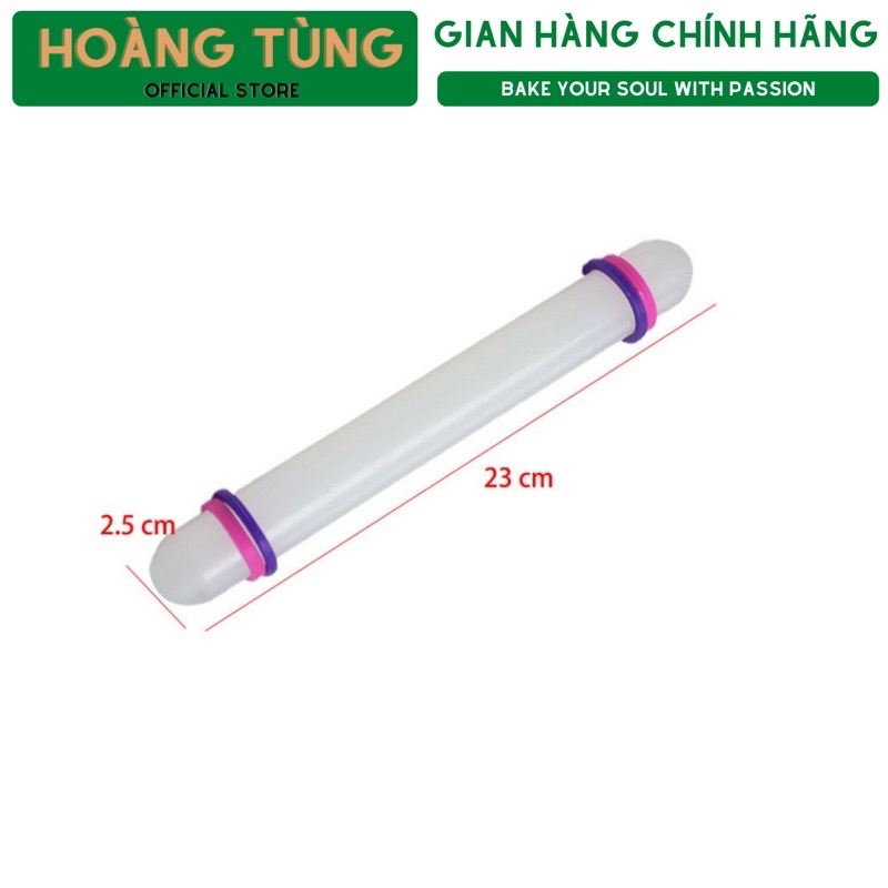 Cán lăn bột chất liệu nhựa PP an toàn, chống bám dính