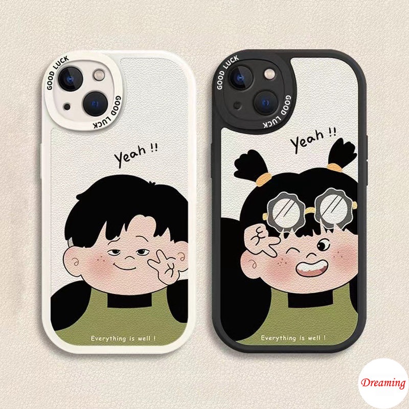 Ốp Lưng Điện Thoại cho Redmi Note 11 11S 10 10S 9S 9 8 7 10C 10A 9C 9A 9T X3 NFC GT M3 Pro 5G 4G Oval Big Eye Soft Phone Case Motif Dễ thương Cử chỉ Peace