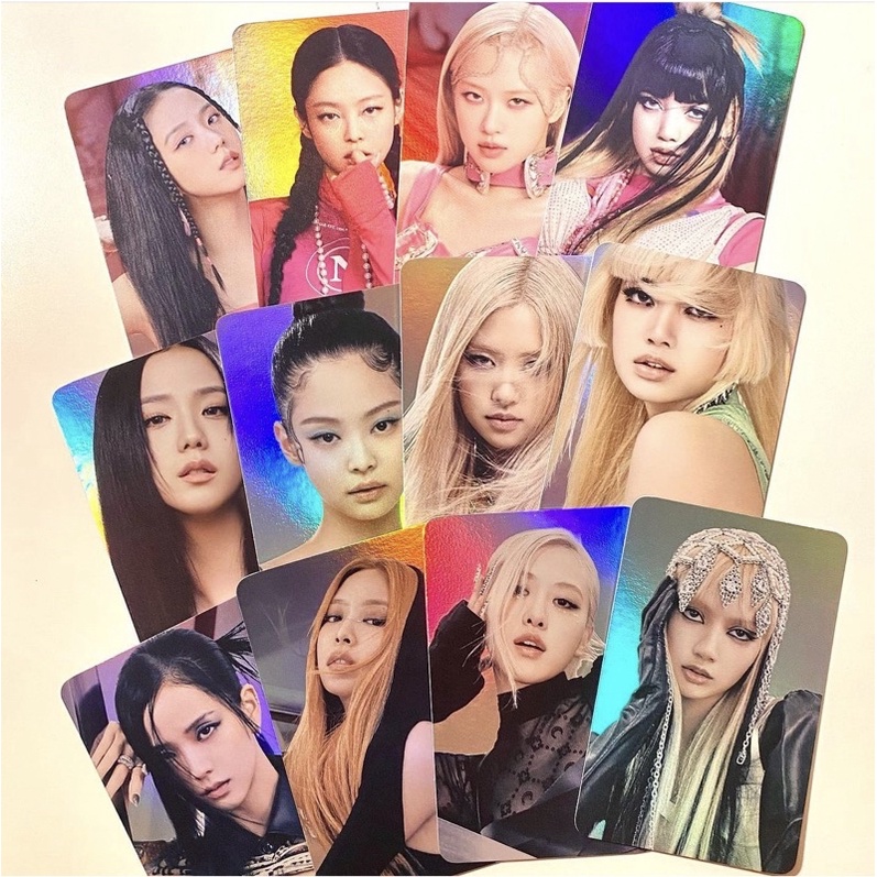 Card anh Blackpink - màu hologram Bornpink