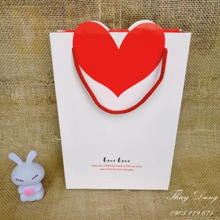Túi love love trái tim size lớn