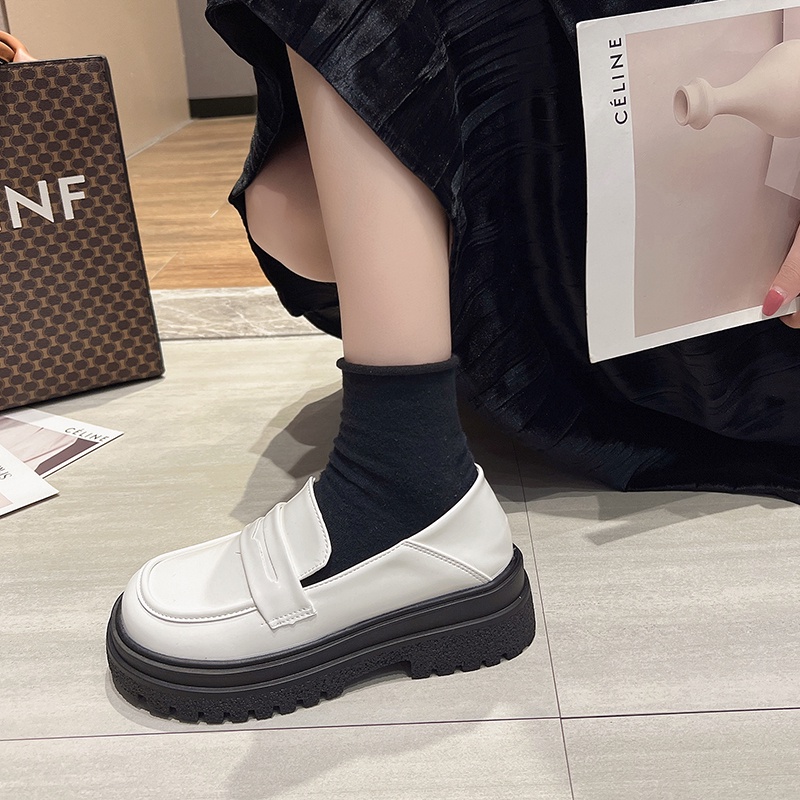 Giày Tây Đế Dày Phong Cách Anh Quốc Thời Trang Cho Nữ