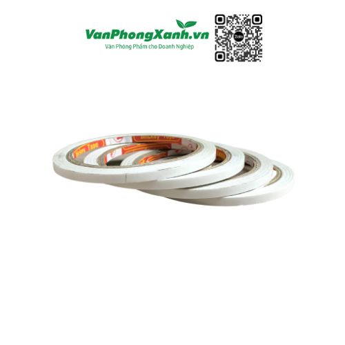 Băng dính 2 mặt mỏng 8Y các cỡ