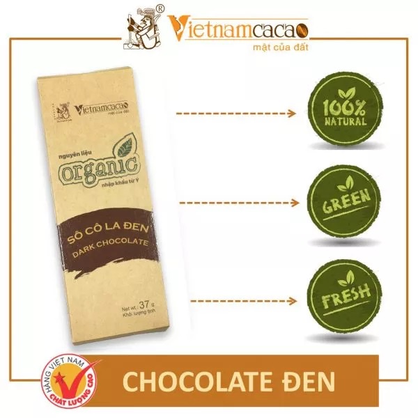 Socola organic thượng hạng vinacacao