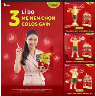 Sữa Colos Gain 0+,1+ 800g
