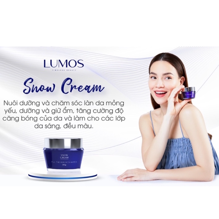 Lumos Snow Cream - kem Dưỡng Ẩm Sáng Da 30g