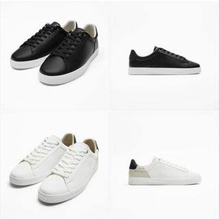 Giày sneaker Zara Authentic hãng Leather Black Classic