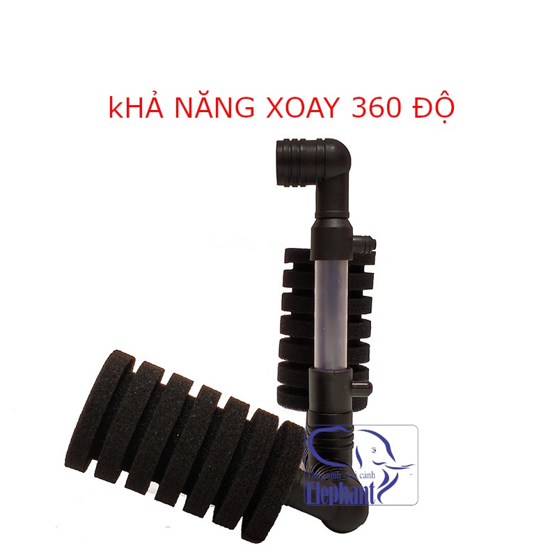 Lọc Vi sinh BIO đôi Xy-2831, Xy-2822 chuyên dùng lọc hơi, tạo nơi trú ngụ vi sinh cho hồ thủy sinh cá cảnh
