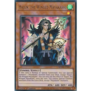 [Thẻ bài Yu-gi-oh] Hajun, the Winged Mayakashi - MAMA-EN017 - Ultra Rare 1st Edition