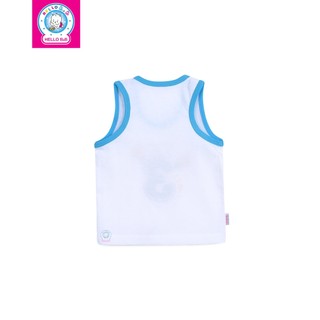 Áo 3 lỗ trắng HELLO B&B AL0022- HELLO BB (hình in ngẫu nhiên)