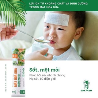 Mật hoa dừa Sokfarm stick 3gr