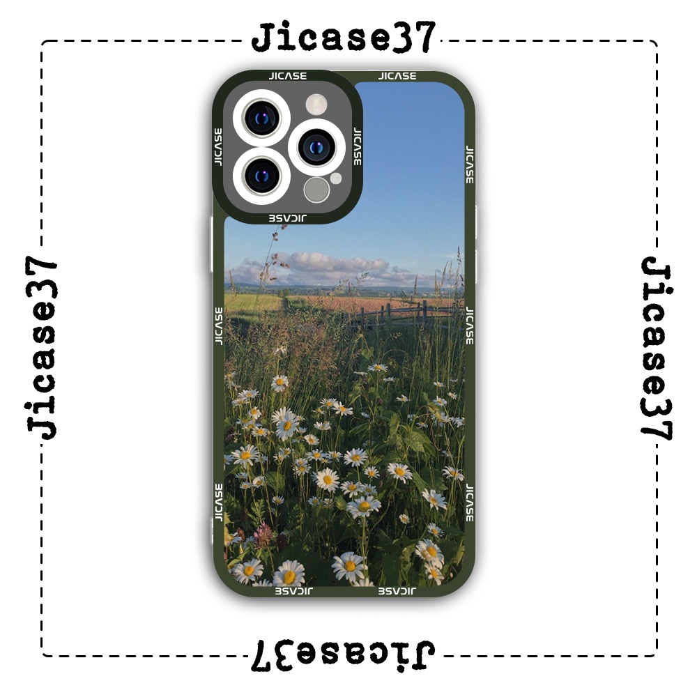 Ốp lưng iPhone Cạnh Vuông Jicase Chú thỏ Tết 2023