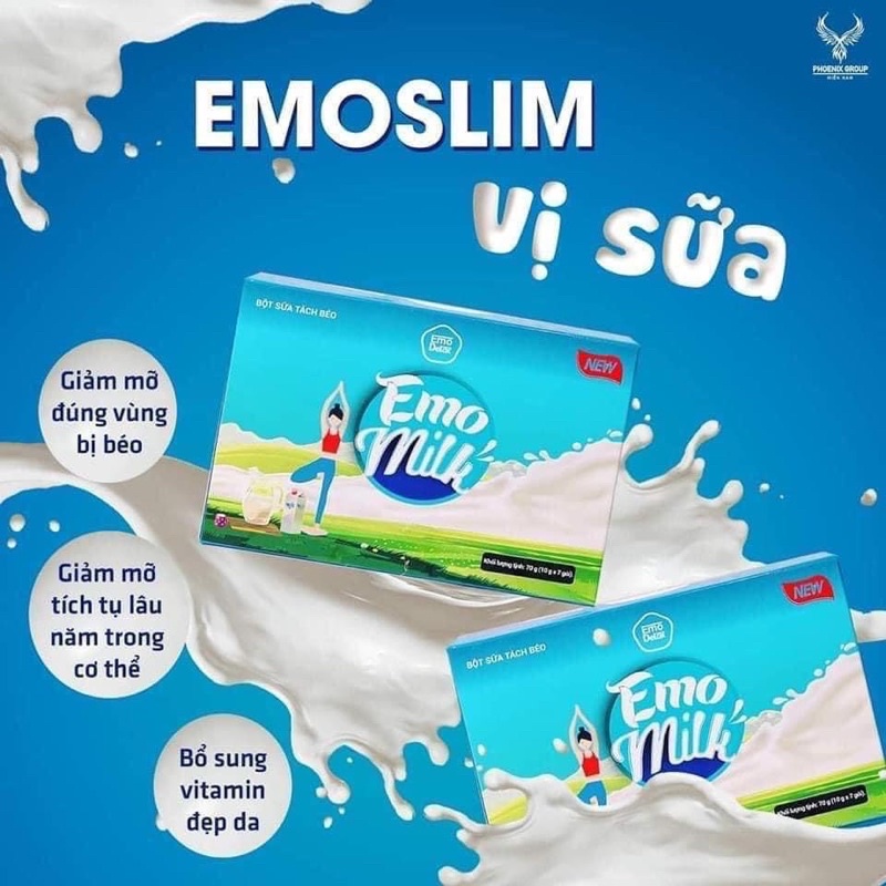 Có quà tặng EM0 DETOX - Bột Sữa Bò Tách Béo Hỗ Trợ Giảm 2-4 Kg 7 Ngày