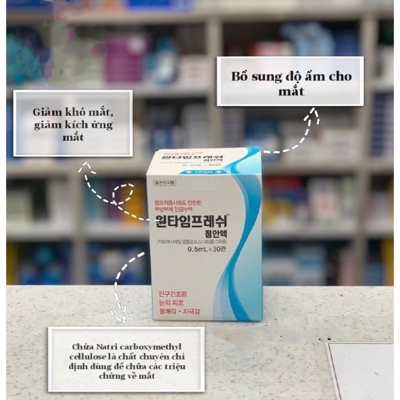 VITAMIN NHỎ MẮT ONE TIME FRESH EYE DROP